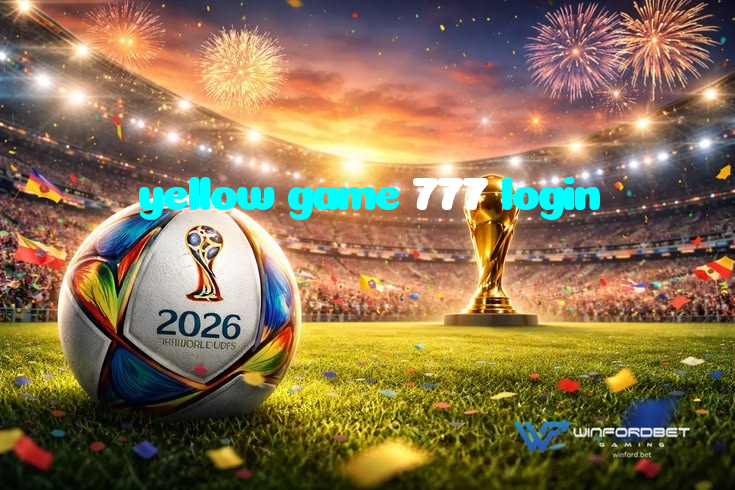 yellow game 777 login casino presented on mobile device in Pakistan with slots and live games