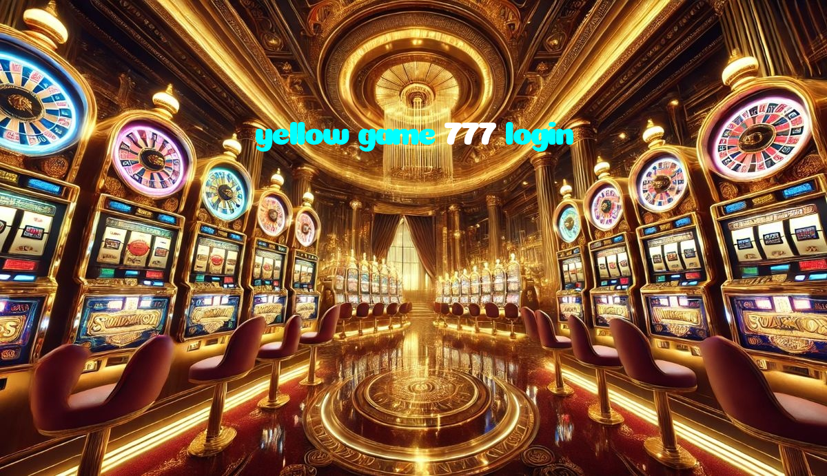 yellow game 777 login