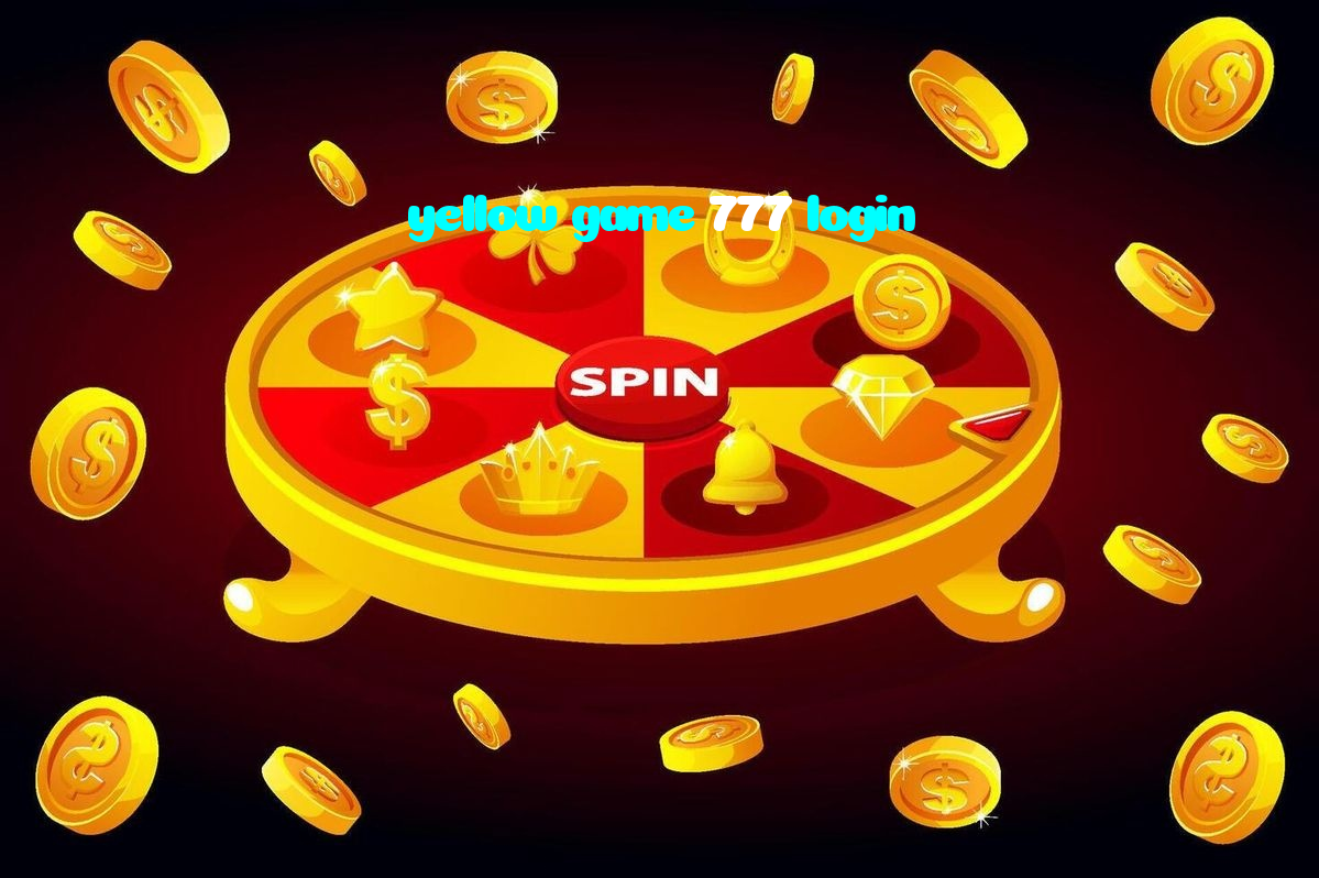 yellow game 777 login casino presented on mobile device in Pakistan with slots and live games